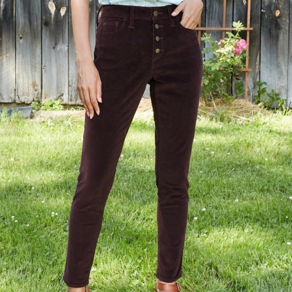 Universal Thread High Rise Corduroy Pants Skinny Jean Sz 2